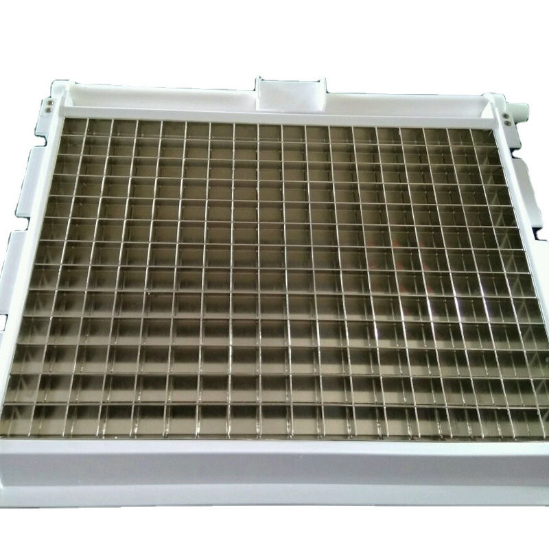 1000 kg/giorno Evaporatore per macchine di ghiaccio a cubo in acciaio inossidabile con dimensioni di ghiaccio di 29 mm*29 mm*22 mm