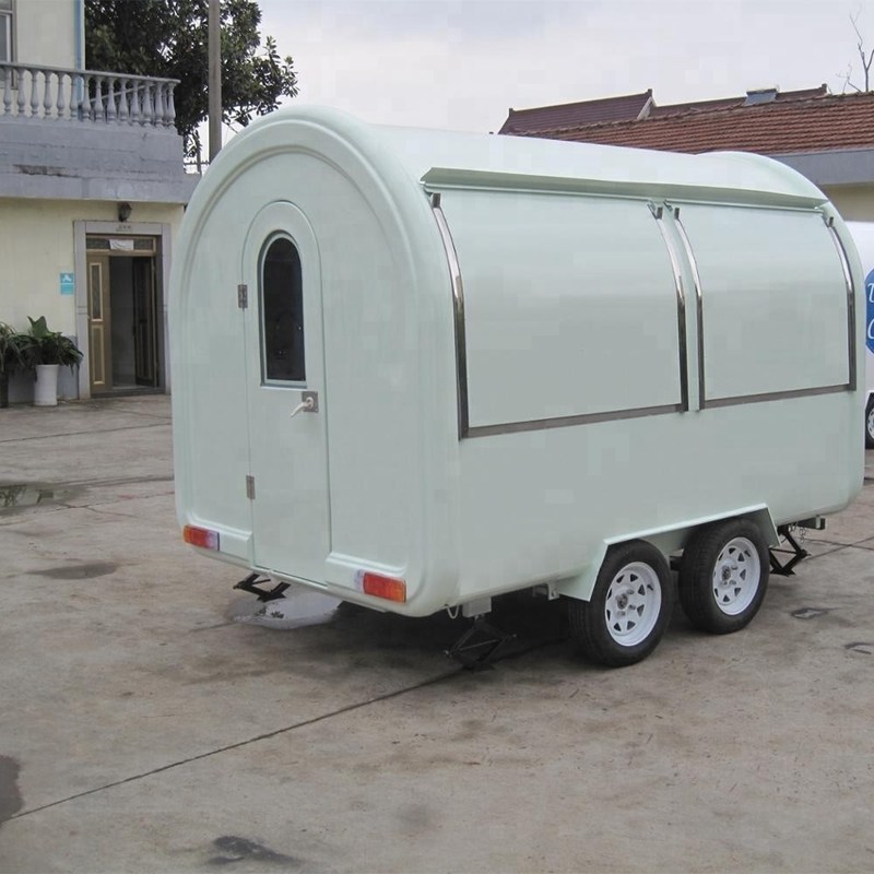 Airstream Food Trucks Mobile Food Trailer Perfetto per gelati e hot dog