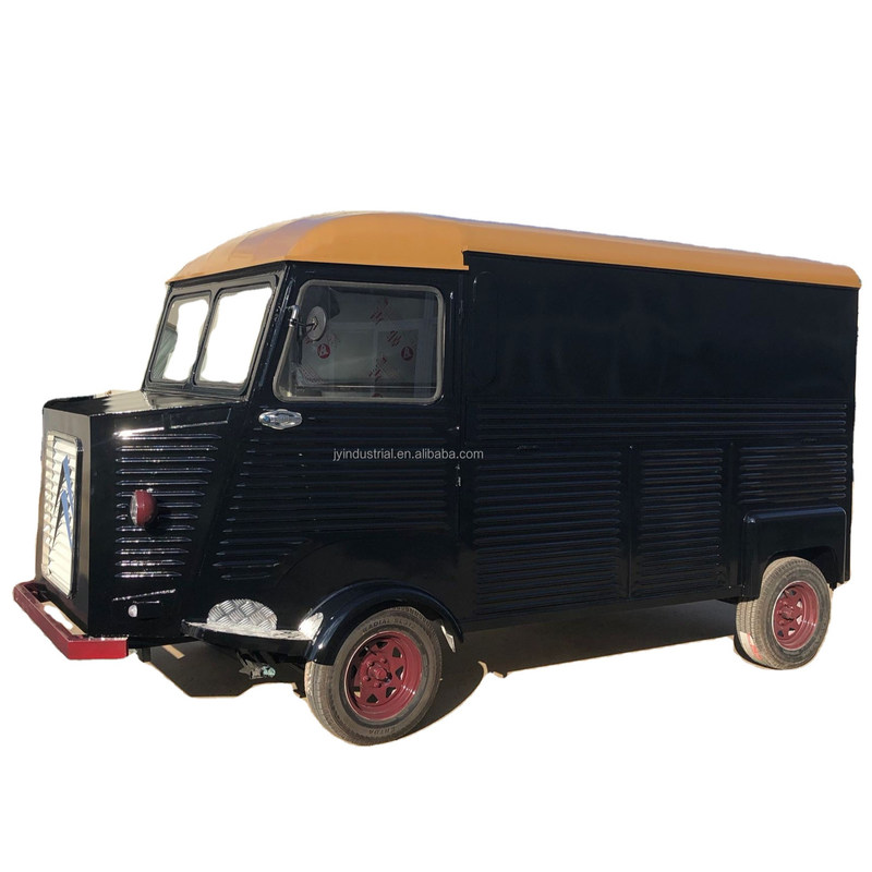 Camion alimentare elettrico, rimorchio per venditori di caffè ad alta capacità, per impianti di trasformazione delle verdure