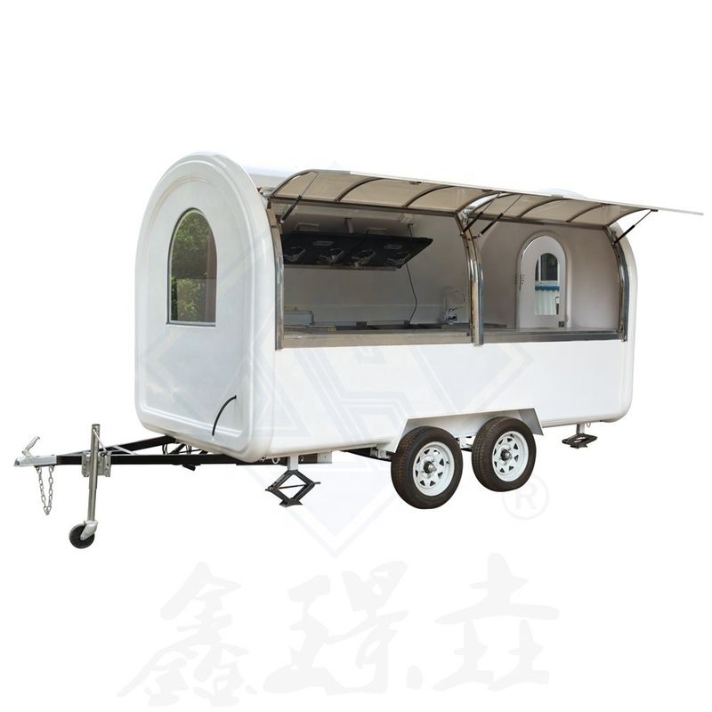 Display di carrello alimentare personalizzato Carro da bicicletta Stand per Shawarma Prodotto di produzione