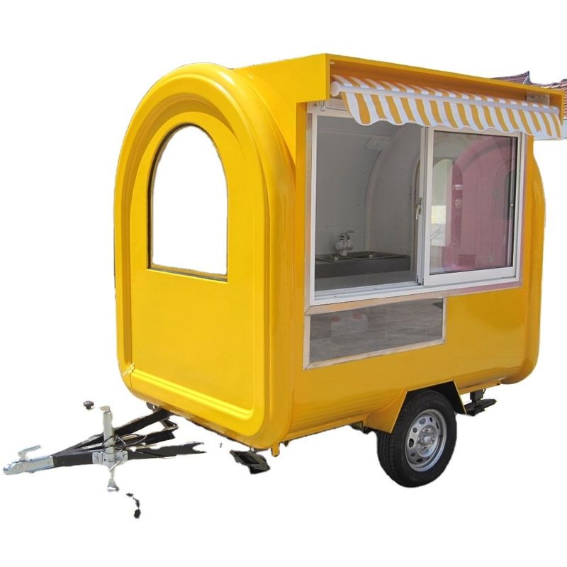 CE approvato 2020 Mobile Store Car Food Truck con sistema automatico e carrello fast food