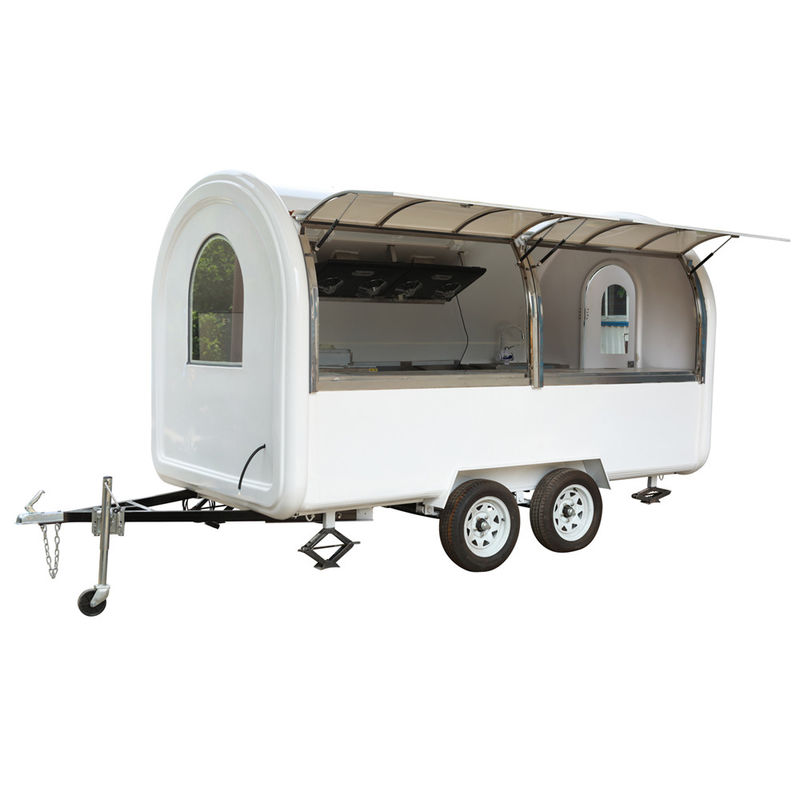 900 kg di piatti galvanizzati Food Truck per la vendita di gelati/popsicle