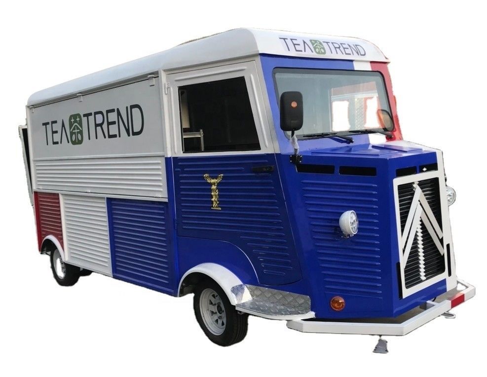 1.5kw Vending Snack Electric Mobile Kitchen Food Truck Fast Food Mobile Tricycle Multifunzionale Food Van
