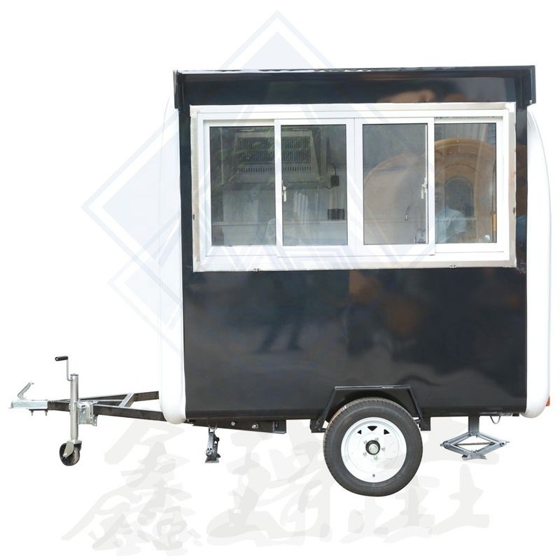 Long Life Mobile Food Cart per il servizio di caffè veloce all'aperto e all'interno
