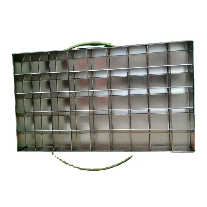 6*14 Dimensioni Evaporatore di ghiaccio per macchine automatiche di produzione di ghiaccio a cubo Produttività 48 kg/giorno