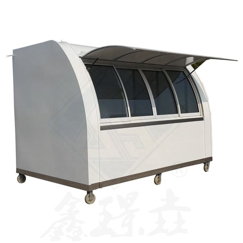 Carrello di hot dog commerciale con dimensioni 285*200*215 e materia prima di mais