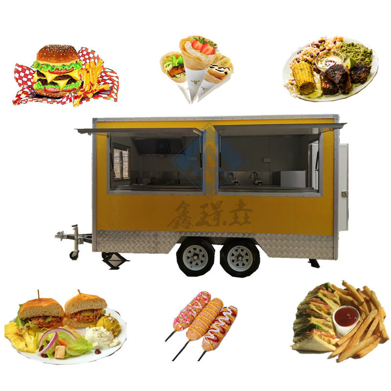 Carrello per cani di mais dolce Pizza Bbq Carrello alimentare /Carro alimentare mobile sostenibile e conveniente