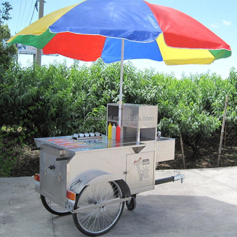 220 V carrello alimentare mobile per strada triciclo/carrello elettrico per hot dog per altri scopi