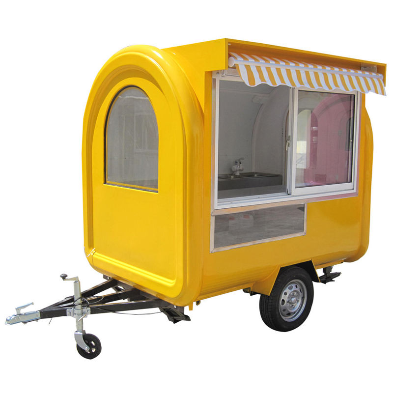 Lunga durata di vita Panetteria Pancake Succo Crepe Cupcake Biscotti Snack Caffè Hot Dog Mobile Food Cart