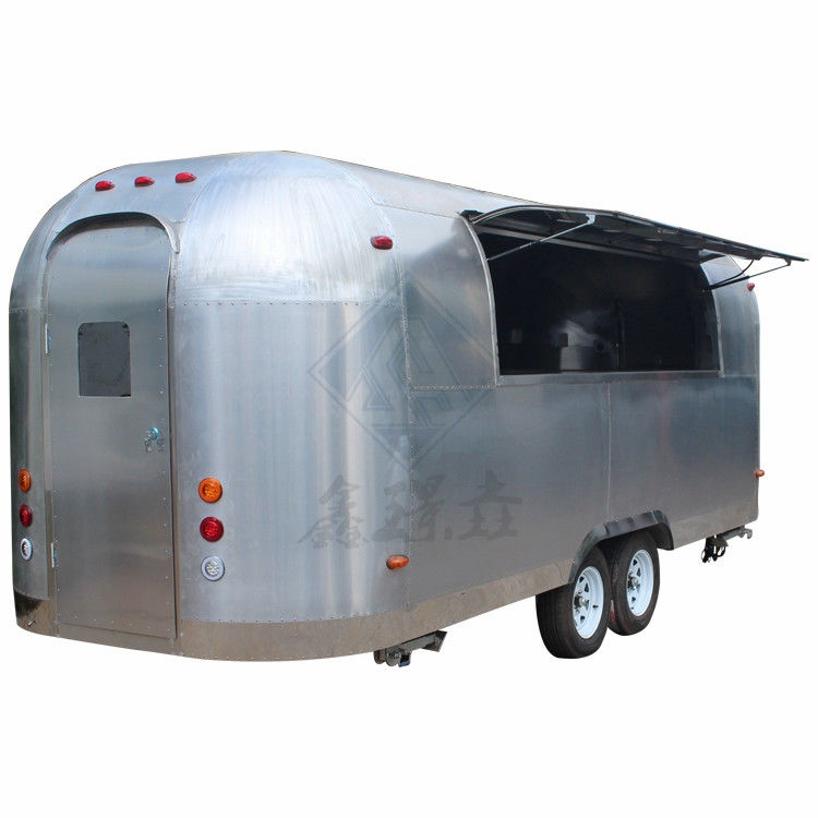1.5kw carrello portatile fast food con stile di vendita e verdura materia prima