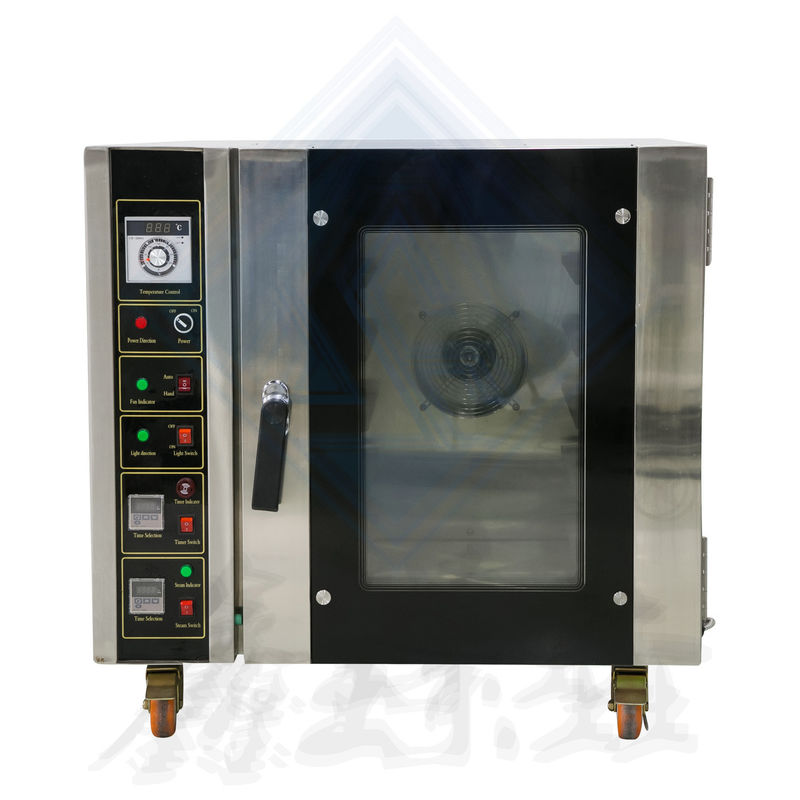 Forno a gas di piccole dimensioni per la cottura elettrica commerciale di 5 vassoi Pane 905x1280x955mm