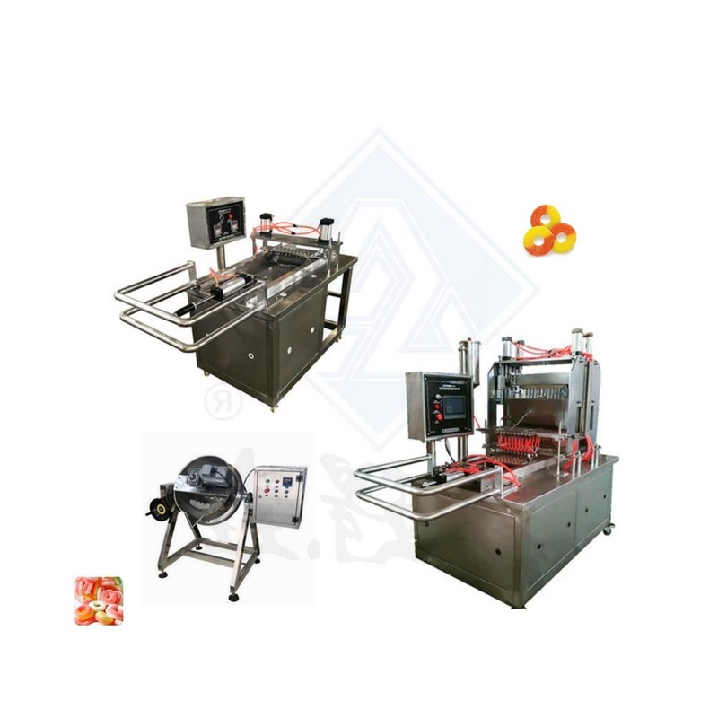 Macchina per depositare caramelle da orso a 500 kg per la produzione su larga scala di caramelle gommose
