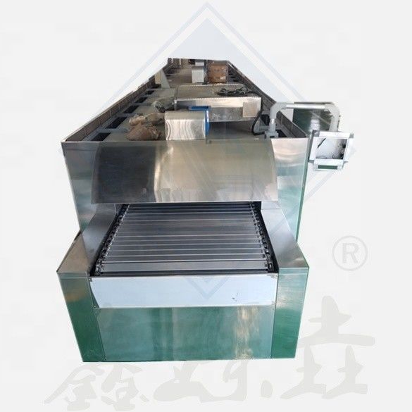 Negozi di alimenti e bevande industriali Panetteria Forno tunnel Linea di produzione 100-200 kg/h Capacità