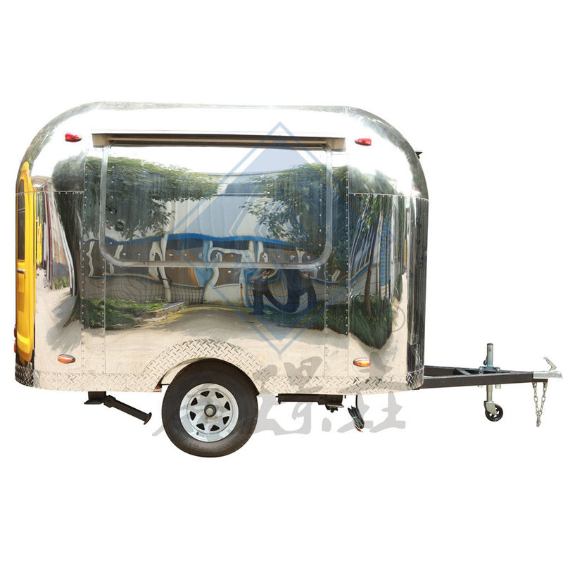 Disegno a base d'acqua 2.8M Single/Double Axles Mobile Customized Food Snack Truck Direct