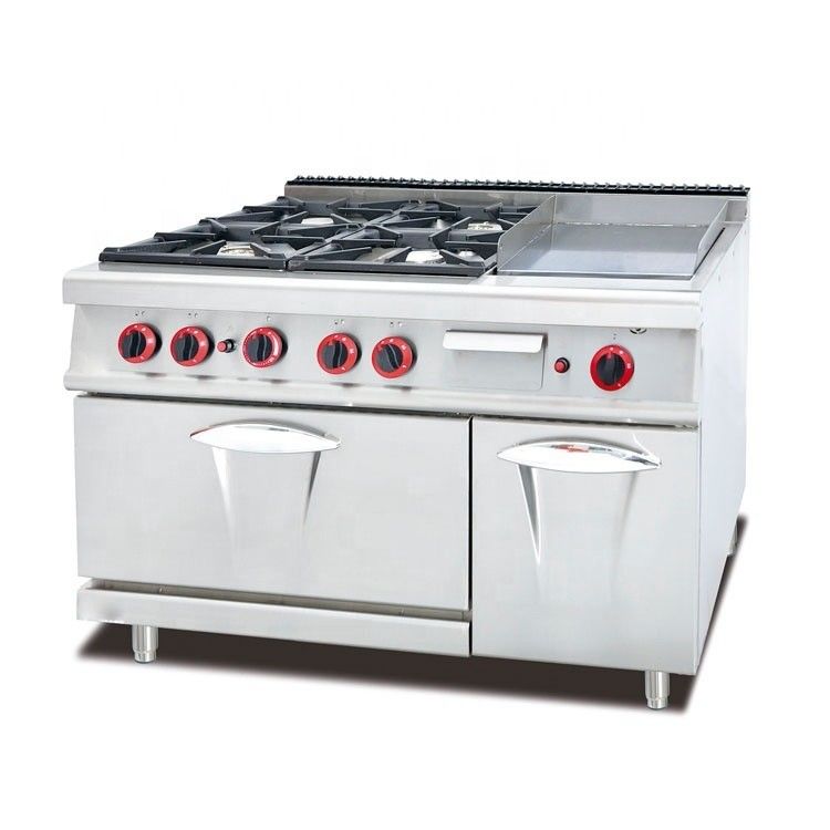 Migliora la tua esperienza di cucina con 4 stufe a gas Combinato a griglia e forno da forno