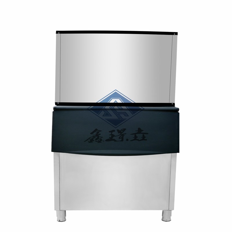 500P 227 kg/giorno Fabricante di cubetti di ghiaccio per aziende agricole Sistema di raffreddamento commerciale Sistema di raffreddamento ad acqua automatico