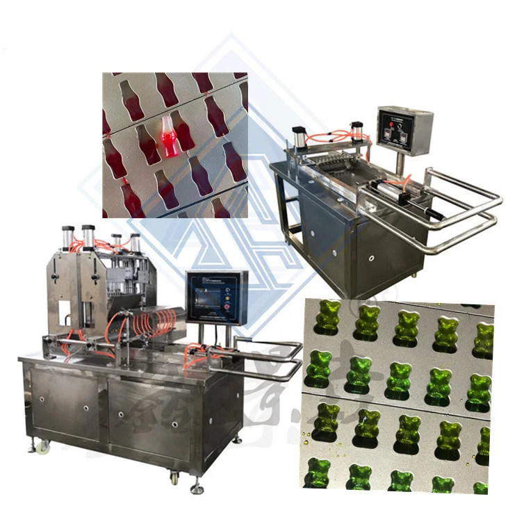 Prodotto ad alta produttività 50 kg/h macchina automatica per la fabbricazione di caramelle per orso gommoso