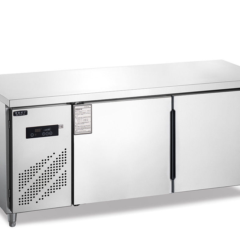 50-300L Capacità Acciaio inossidabile 4 cassetti Freezer Armadio Tavolo di lavoro Contatore Top 110V