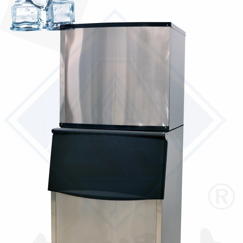 Macchina per la produzione di cubetti di ghiaccio per alimenti e bevande per grandi cubetti e per la produzione di ristoranti