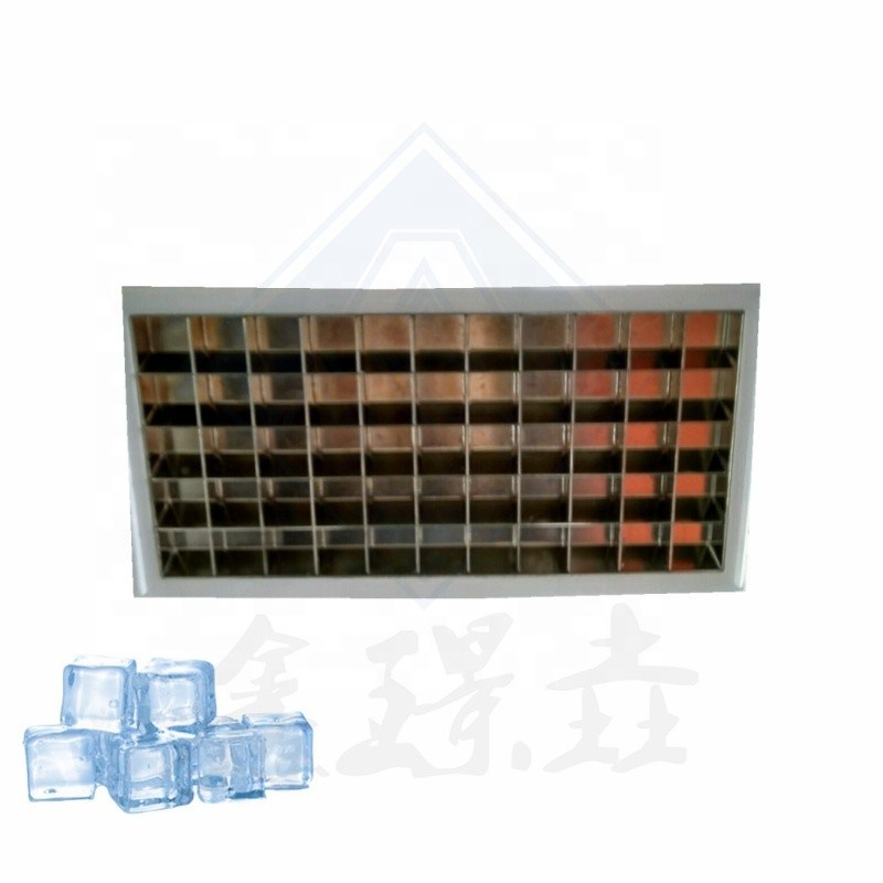 Fabbricante di cubetti di ghiaccio commerciale con lunga durata di vita 5x12 evaporatore di ghiaccio da industria