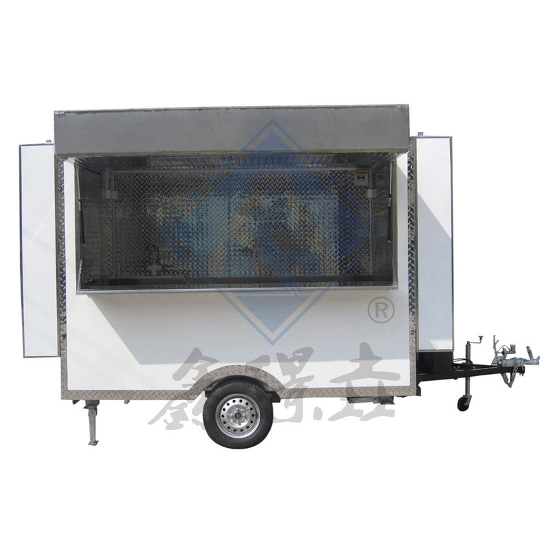 220CM Single/Double Axle Nice Design Mobile Hot Dog Coffee Truck per bevande alimentari