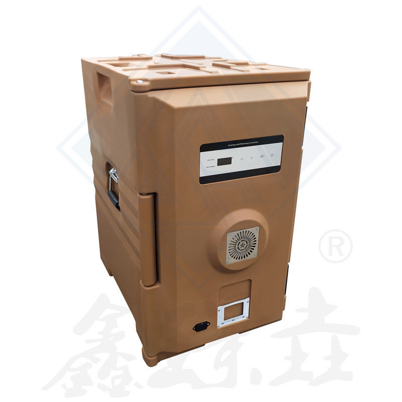 Casella isolante a stampaggio rotazionale da 120L con riscaldatore e riscaldatore alimentare in acciaio inossidabile PE