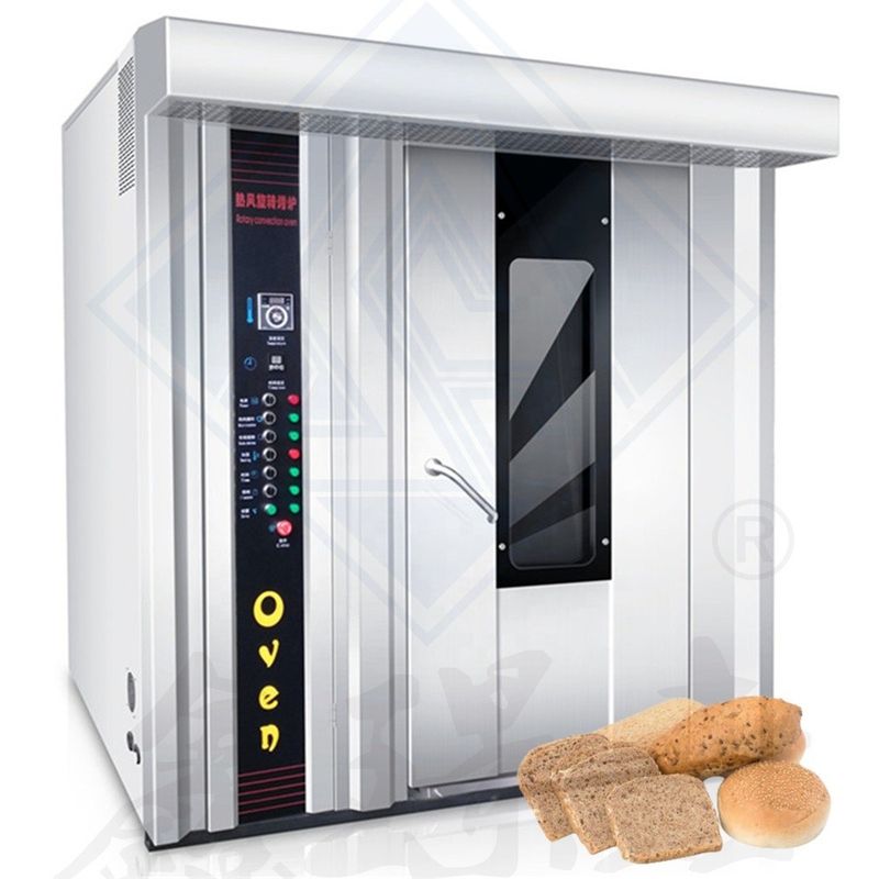 16/32/64 vassoi Capacità elettrica biscotto torta e pane forno rotativo automatico con buona