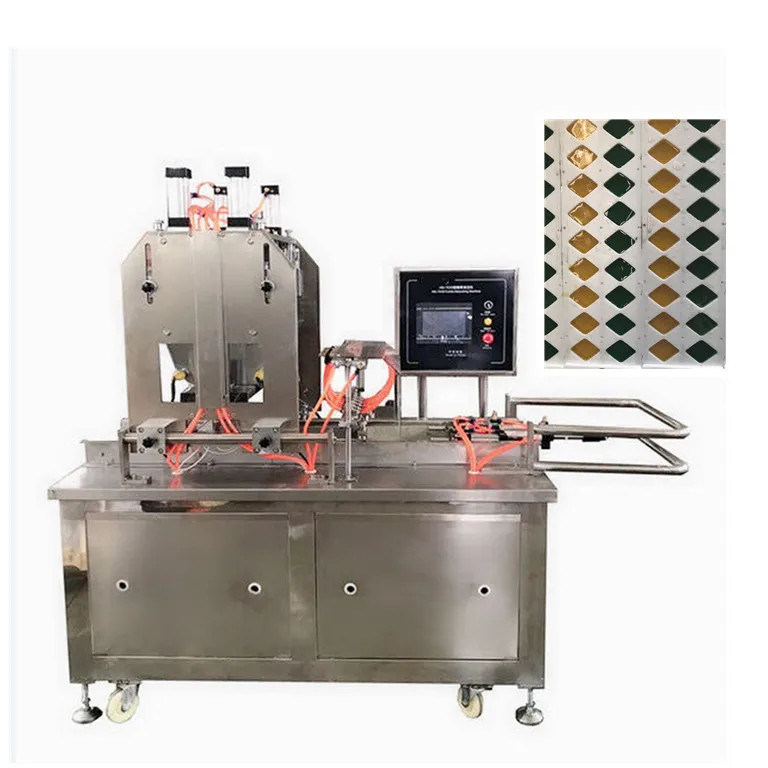 Shanghai 50 kg/h Lollipop Toffee Jelly Gummy Bear Candy Making Machine per la vendita al dettaglio