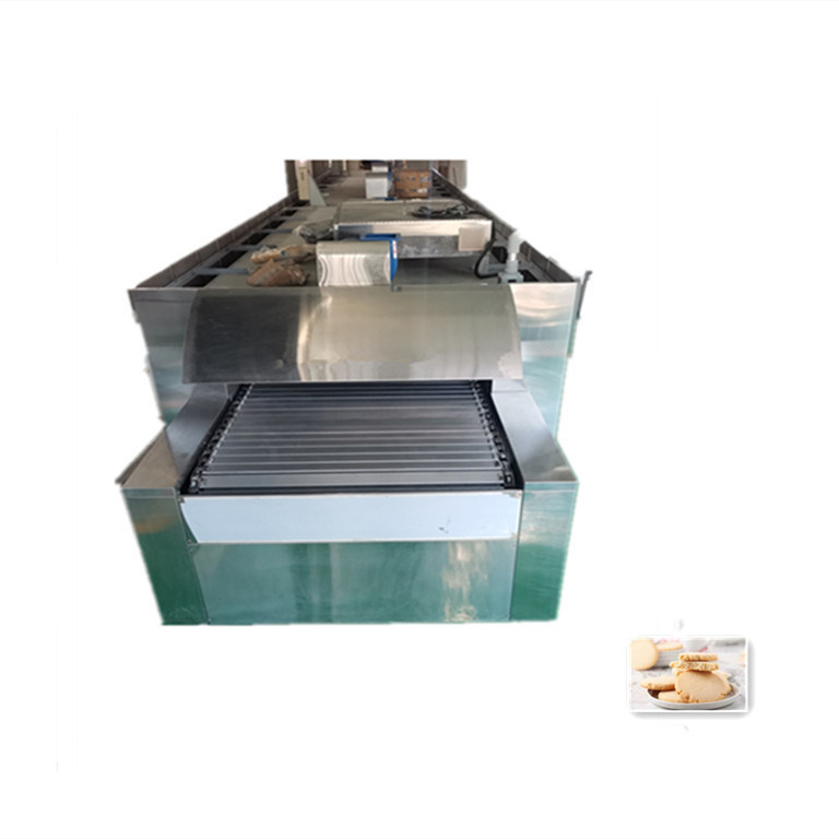 Forno a gas 380V pane tostato biscotti automaticamente cupcake forno elettrico tunnel 7/8/10m