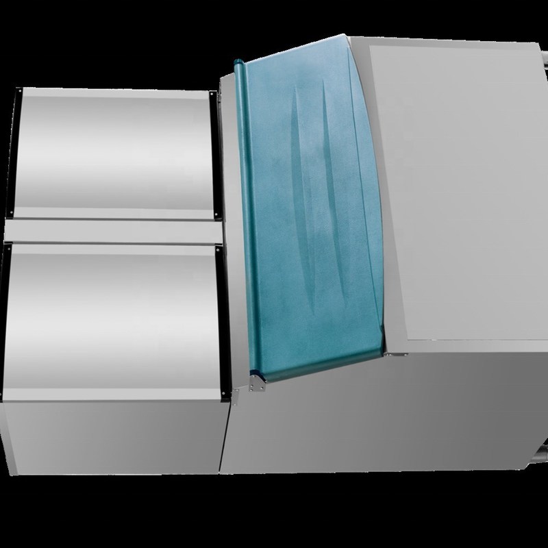 4500 Macchina per la fabbricazione di blocchi di ghiaccio a cubo raffreddati ad acqua per la produzione rapida di ghiaccio in azienda