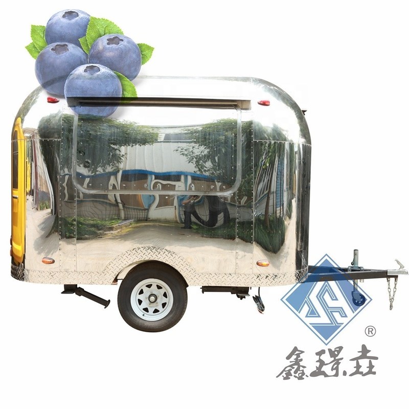 Camionetti alimentari commerciali Camionetto alimentare mobile con cucina e forno per pizza Venditore affidabile