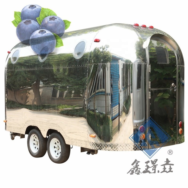 Camionetti alimentari di seconda mano Long life and luxury style Mobile Grill