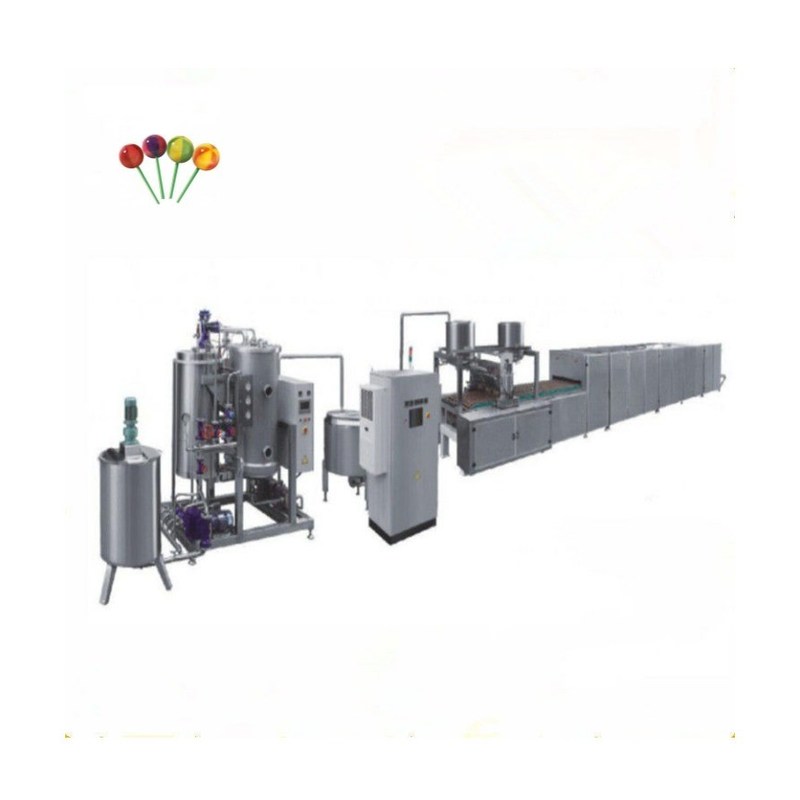 150 kg/h Linea di produzione di caramelle dure Macchina Multifunzione e supporto tecnico video