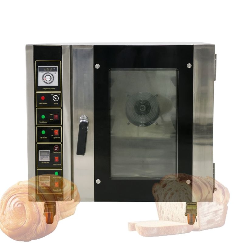 Alta produttività 5 vassoi forno elettrico da forno da forno convezione per olio da cucina