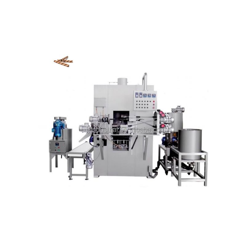 3400x1700x2250mm Alta produttività Dolce Wafer Crisp Roll Making Machine per gli affari